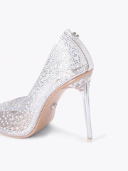 Carvela Silver Positano Vinyl  Sandals - Image 3 of 4