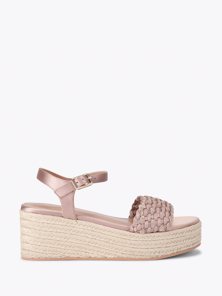 Rosa - Carvela Treccia Plattformsandaler - Bilde 1 av 4