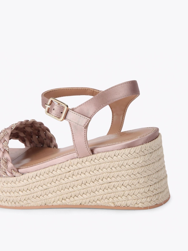 Rosa - Carvela Treccia Plattformsandaler - Bilde 4 av 4