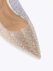 Goud - Carvela Positano Vinyl Sling Back Sandals - Afbeelding 5 van 5
