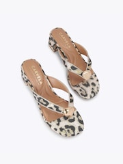 Carvela Gold Sorano Block Sandals - Image 2 of 4