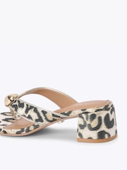 Carvela Gold Sorano Block Sandals - Image 4 of 4