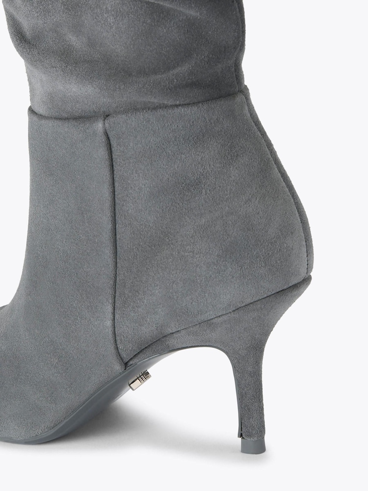 Carvela Grey Spirit Slouch Boots - Image 4 of 4 Carvela Grey Spirit Slouch Boots - Image 4 of 4
