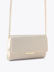 Carvela Gold Anna Clutch Bag - Image 3 of 4