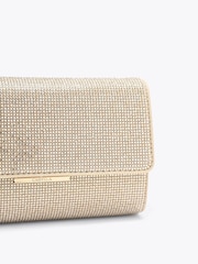 Carvela Gold Anna Clutch Bag - Image 4 of 4