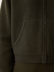 Jigsaw Knitted Bomber Jacket - 圖片 7，共 7