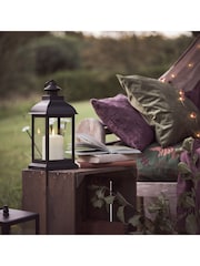 Lights4fun Trentham Lantern with TruGlow® Candle - Image 1 of 2