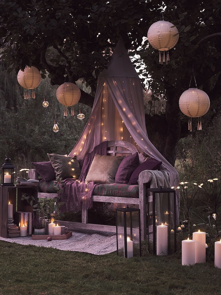 Lights4fun Trentham Lantern with TruGlow® Candle - Image 4 of 4