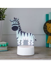 Lights4fun Multi 2-in-1 Lion & Zebra USB Children's Light - Image 2 of 6
