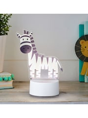 Lights4fun Multi 2-in-1 Lion & Zebra USB Children's Light - Image 3 of 6