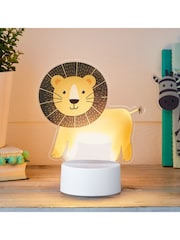 Lights4fun Multi 2-in-1 Lion & Zebra USB Children's Light - Image 5 of 6