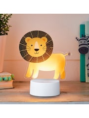 Lights4fun Multi 2-in-1 Lion & Zebra USB Children's Light - Image 6 of 6