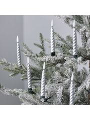 Lights4fun Gold 10 TruGlow LED Christmas Candle Clips with Remote Control - Image 2 of 3