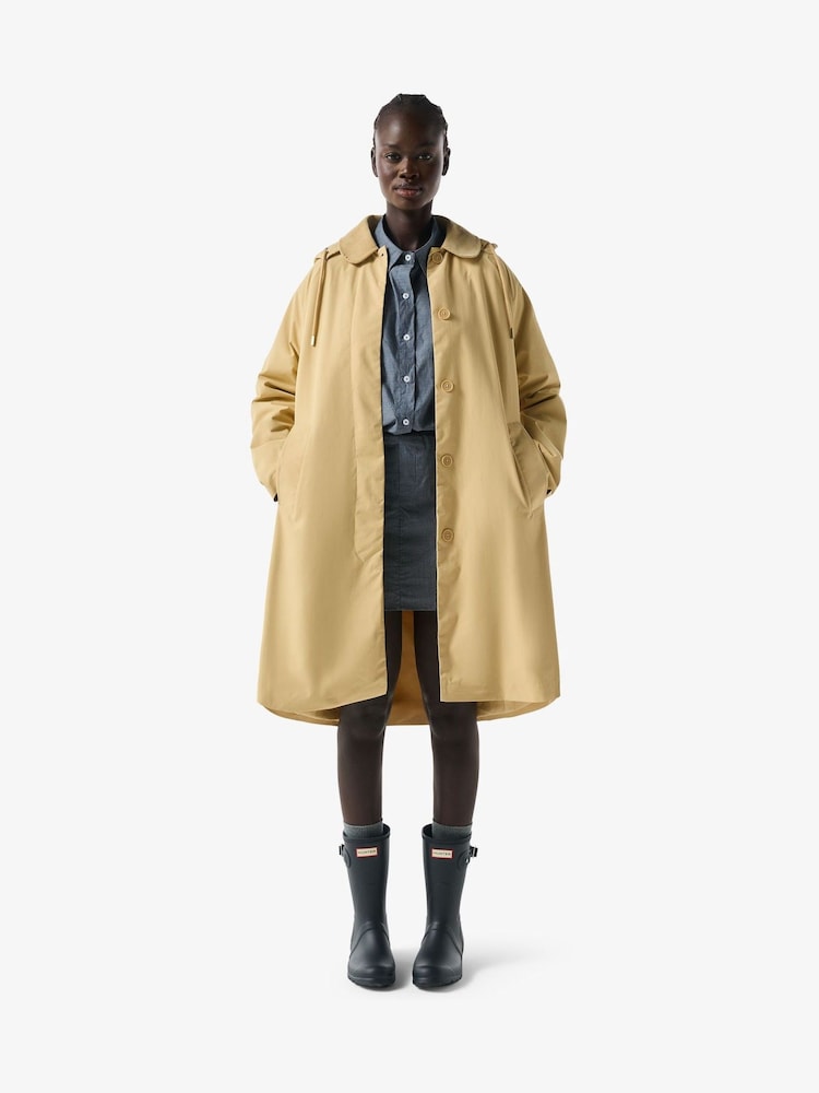 Hunter Cream Original Mac Raincoat - Image 1 of 4 Hunter Cream Original Mac Raincoat - Image 1 of 4