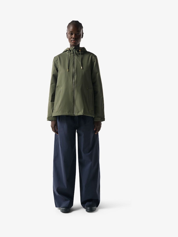 Hunter Green Lightweight Waterproof Jacket - Image 1 of 4 Hunter Green Lightweight Waterproof Jacket - Image 1 of 4