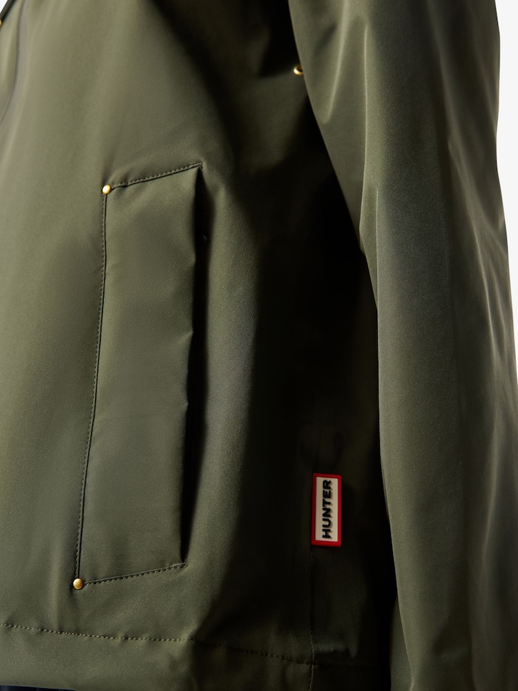 Hunter Green Lightweight Waterproof Jacket - Image 4 of 4 Hunter Green Lightweight Waterproof Jacket - Image 4 of 4