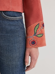 Rixo Folk Bloom Appliqué Karmen Jacket - Image 6 of 7