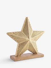 Gold Star Ornament - Image 3 of 5
