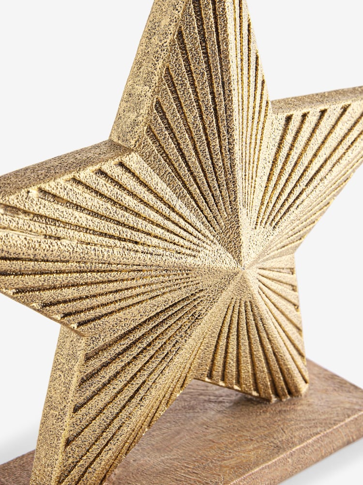 Gold Star Ornament - Image 5 of 5