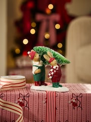 Red/Green Bertie Bear and Rosie Rabbit Christmas Ornament - Image 1 of 3