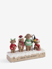 Red/Green Hamish Family Carol Singing Christmas Ornament - Image 1 of 1
