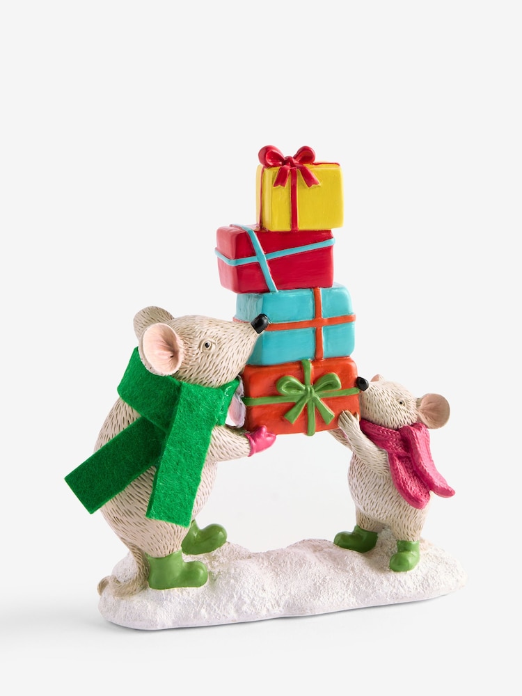 Grey Mice Christmas Ornament - Image 3 of 3