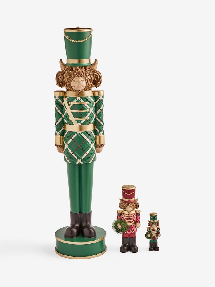 Red/Green Hamish Nutcracker Christmas Ornament - Image 1 of 5