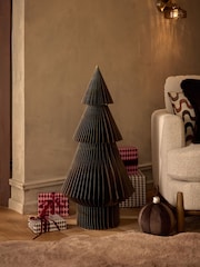 Brown Paper Christmas Tree - Image 1 of 3