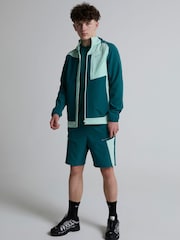 Monterrain Green Deflect 2.0 Woven Zip-Through Hoodie - Image 2 of 5