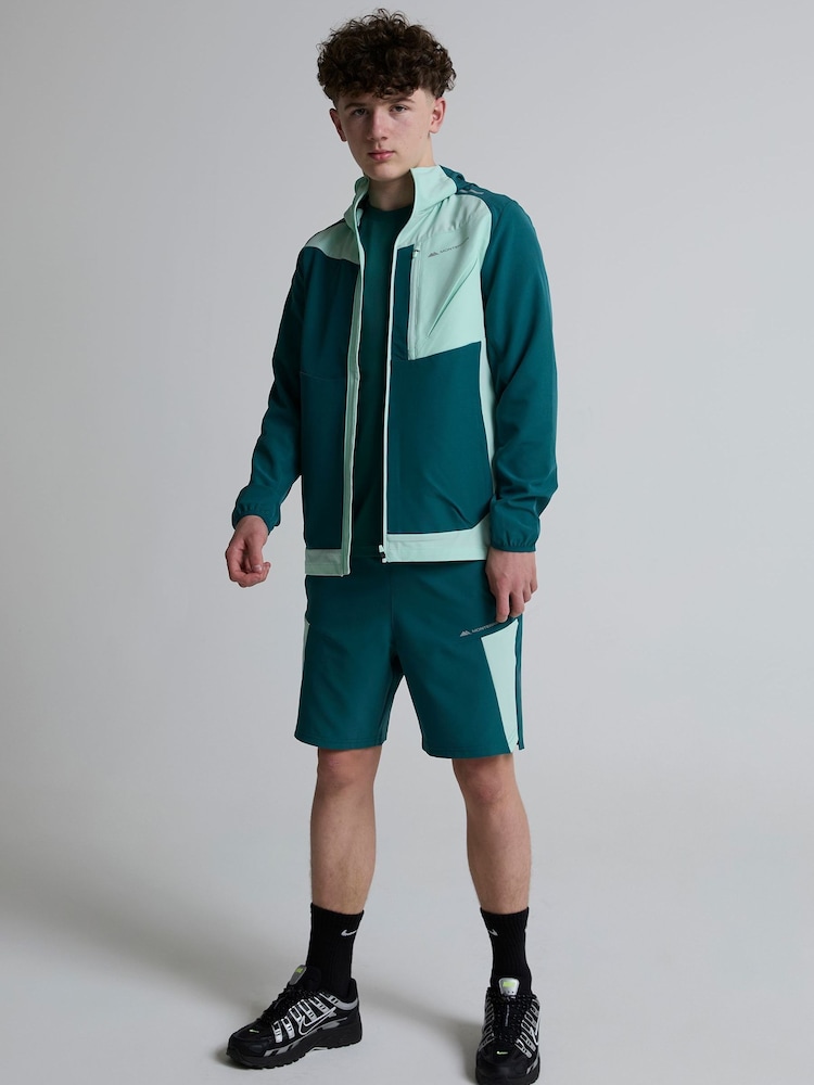 Monterrain Green Deflect 2.0 Woven Zip-Through Hoodie - Image 2 of 5