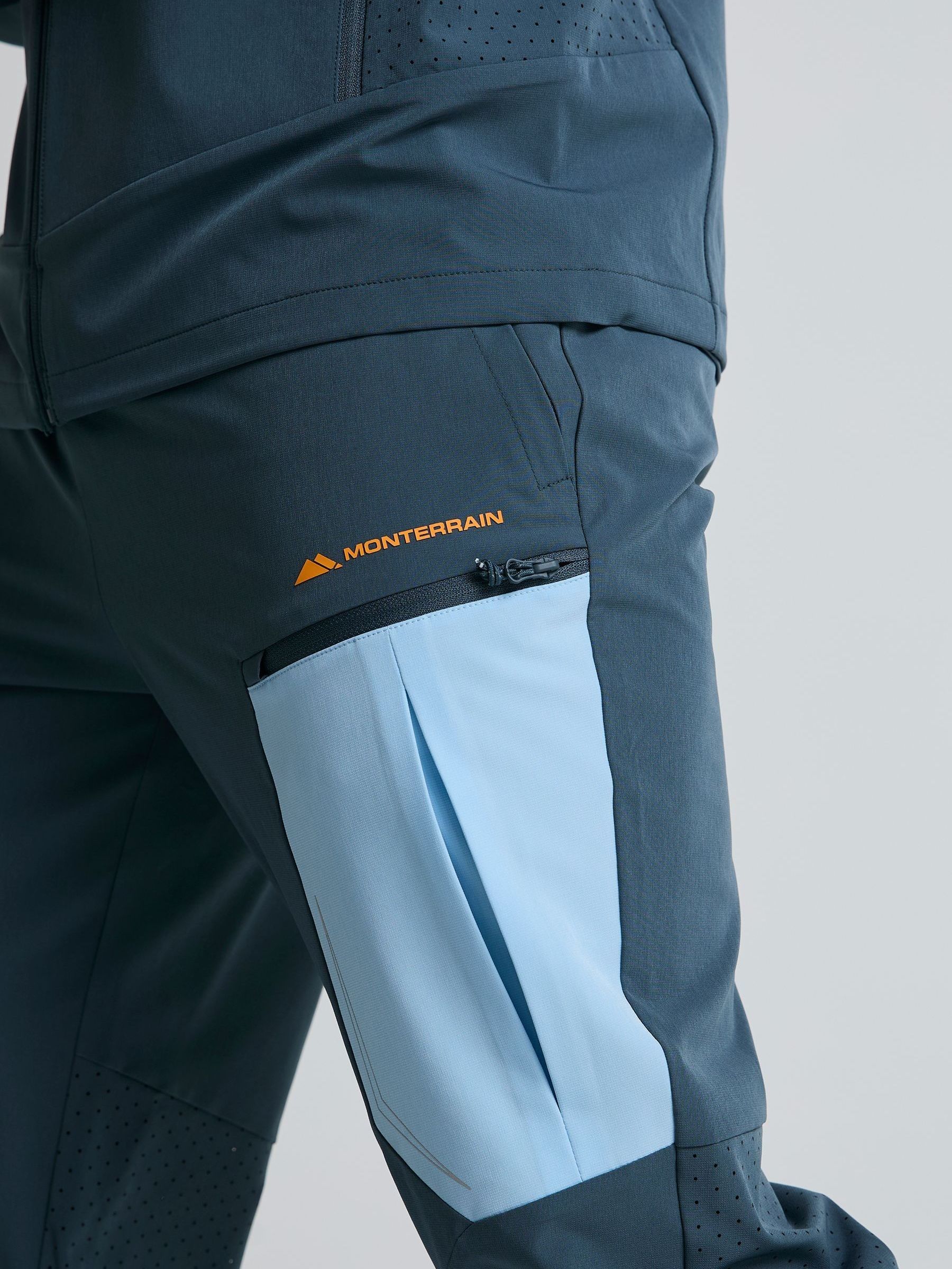 Buy Monterrain Grey Orbit Woven Running Joggers from Next USA