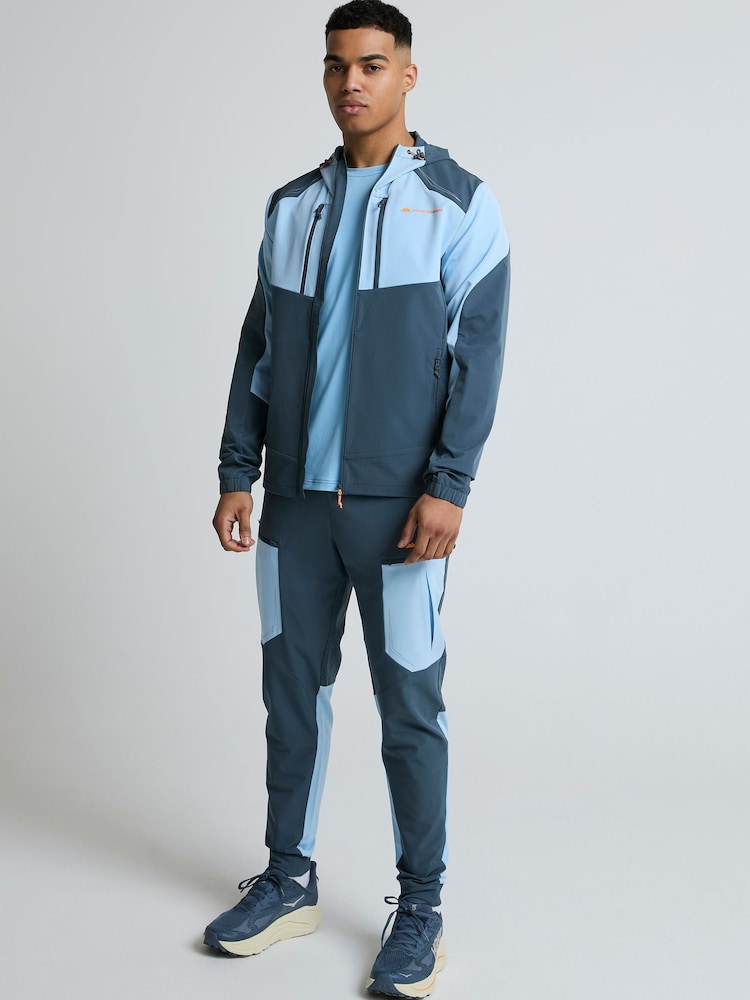 Monterrain Grey Orbit Woven Running Hoodie - Image 2 of 5