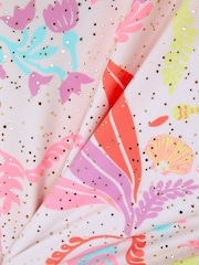 Angels By Accessorize Pink Sealife Long Sleeve Swimsuit - Image 2 of 2