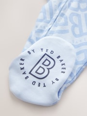 Baker by Ted Baker Sleepsuit Hat and Bib Set - Image 9 of 10