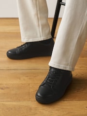 Black Smart Casual Longline Trainers - Image 1 of 7