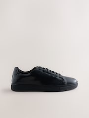 Black Smart Casual Longline Trainers - Image 4 of 7