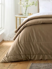Appletree Taupe Harlan Velvet Bedspread - Image 2 of 4