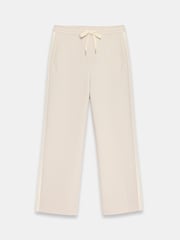 Mint Velvet Natural Side Stripe Wide Trousers - Image 6 of 7