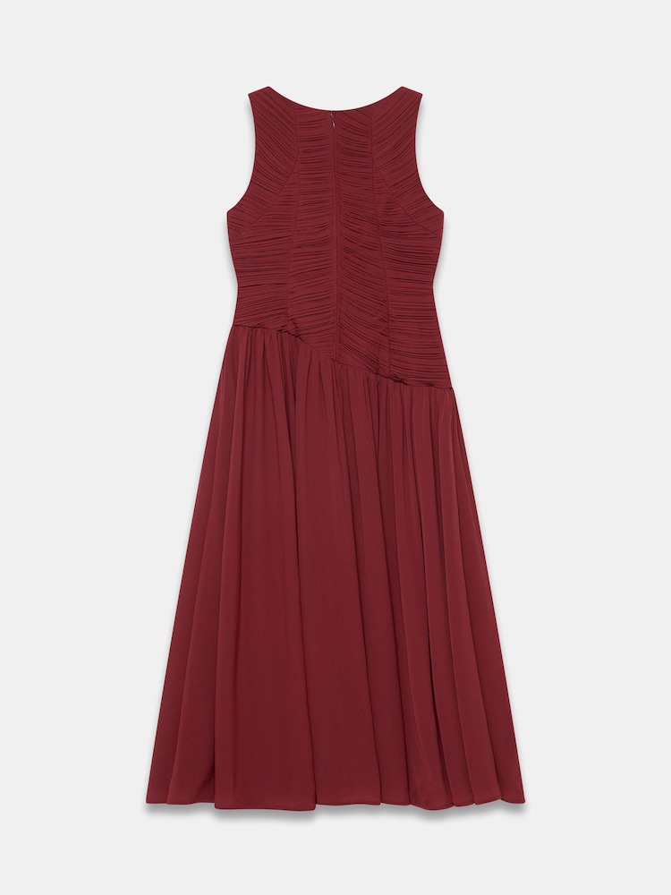Mint Velvet Ruched Detail Midi Dress - תמונה 8 מתוך 8 Mint Velvet Ruched Detail Midi Dress - תמונה 8 מתוך 8