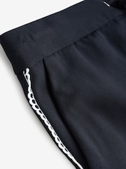 Mint Velvet Blue Scallop Striped Wide Trousers - Image 8 of 10