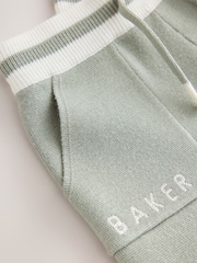Baker by Ted Baker 3 Piece Knitted Varsity Cardigan T-Shirt and Joggers Set 3 Piece - Larawan 10 ng 10