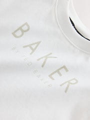 Baker by Ted Baker 3 Piece Knitted Varsity Cardigan T-Shirt and Joggers Set 3 Piece - Larawan 9 ng 10