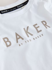 Baker by Ted Baker 3 Piece Sırıqlı gödəkçə, Futbolka və idman şalvarı Dəsti - 9şəkildən 8 şəkil