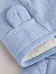 Baker by Ted Baker Blue 3 Piece Quilted Jacket, T-Shirt and Trousers Set - Image 6 of 8