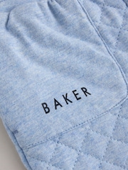 Baker by Ted Baker Blue 3 Piece Quilted Jacket, T-Shirt and Trousers Set - Image 7 of 8