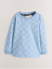 Baker by Ted Baker Blue Stone Dungaree and Graphic T-Shirts Set - Image 15 of 15