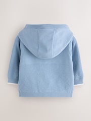 Baker by Ted Baker Blue Knitted Jacket - Image 2 of 6
