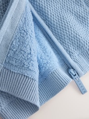 Baker by Ted Baker Blue Knitted Jacket - Image 6 of 6