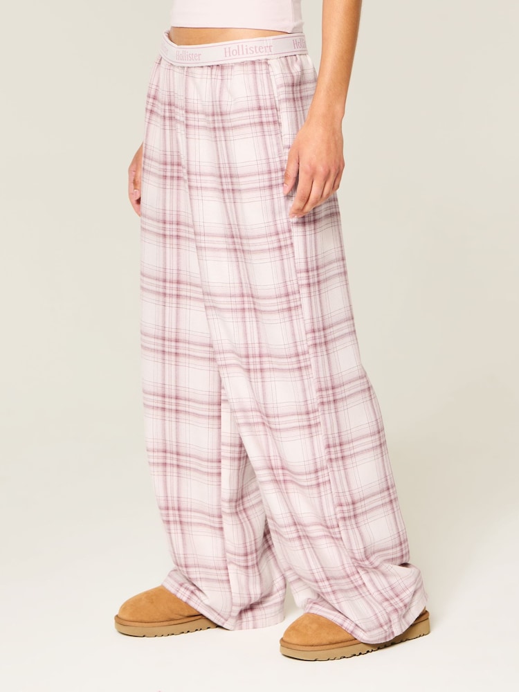 Hollister Baggy Flannel Pyjama Bottoms - Bild 2 von 5