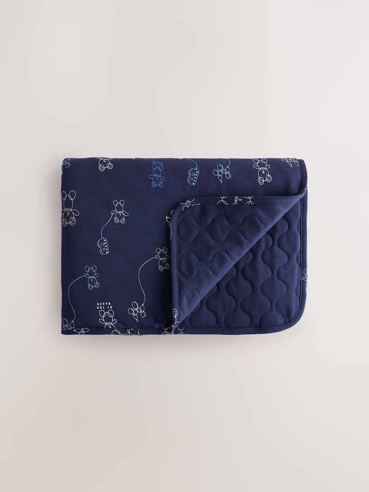 Baker by Ted Baker Navy Baker by Ted Baker Blanket - Image 1 of 6